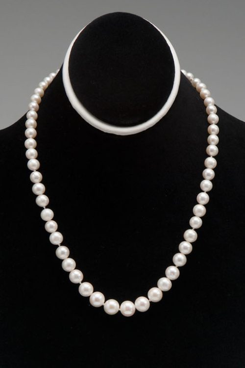 Graduated Kallah Pearls Necklace